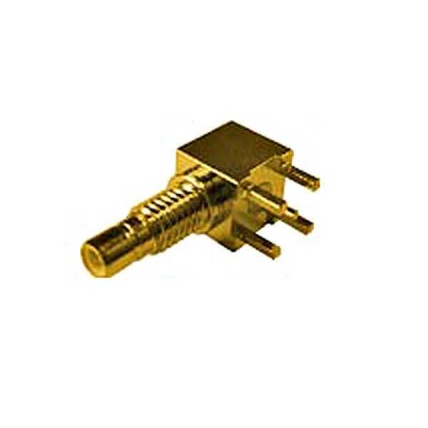 連接器 pcb板端彎式穿墻smb母頭連接器 DOSIN-807-0011